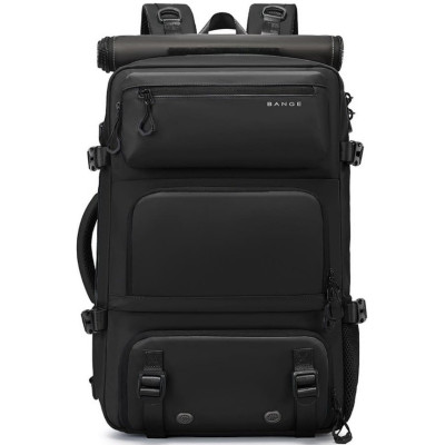 Σακίδιo Πλάτης / Backpack Bange 1810 Σακβουαγιάζ με Αποσπώμενο Τσαντάκι Μέσης / Τσάντα Μεταφοράς Laptop έως 17.3" 35L - Black