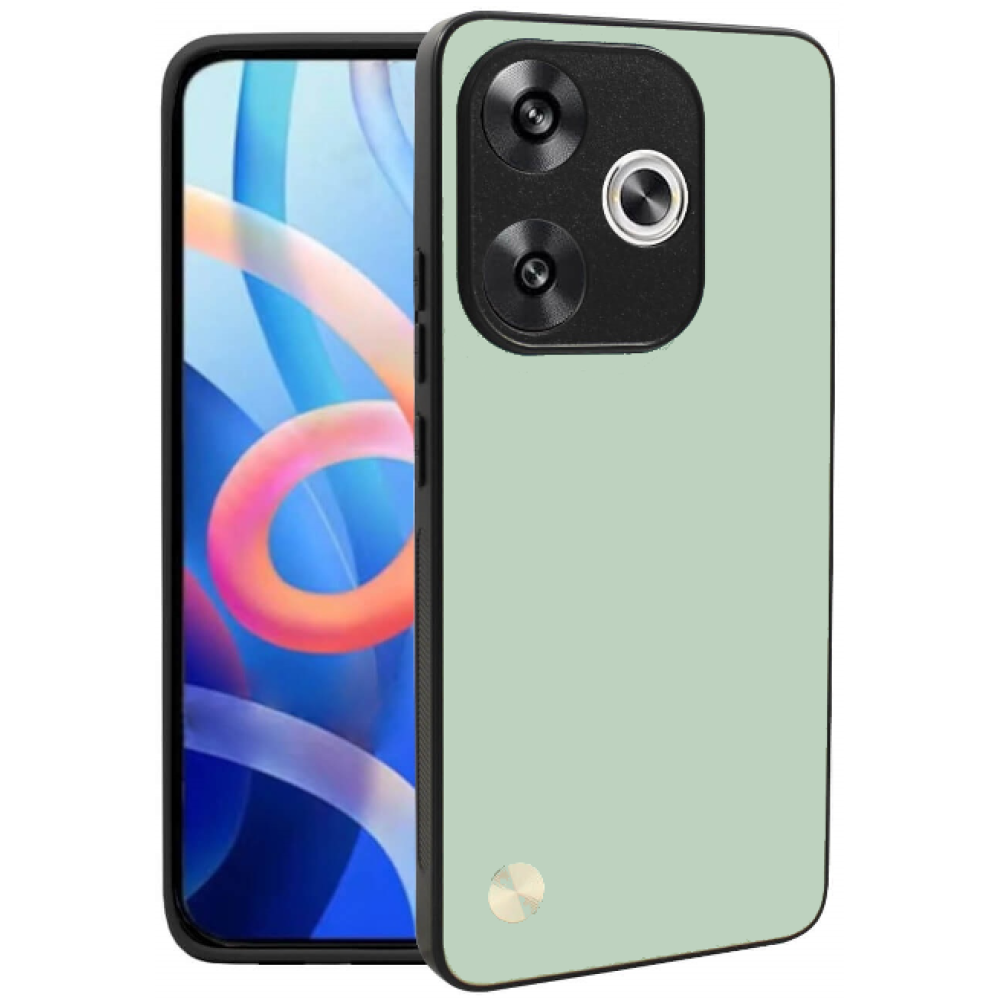 Θήκη Xiaomi Poco F6 Bodycell Vegan Cover Σκληρή - Light Green (5206015078279)