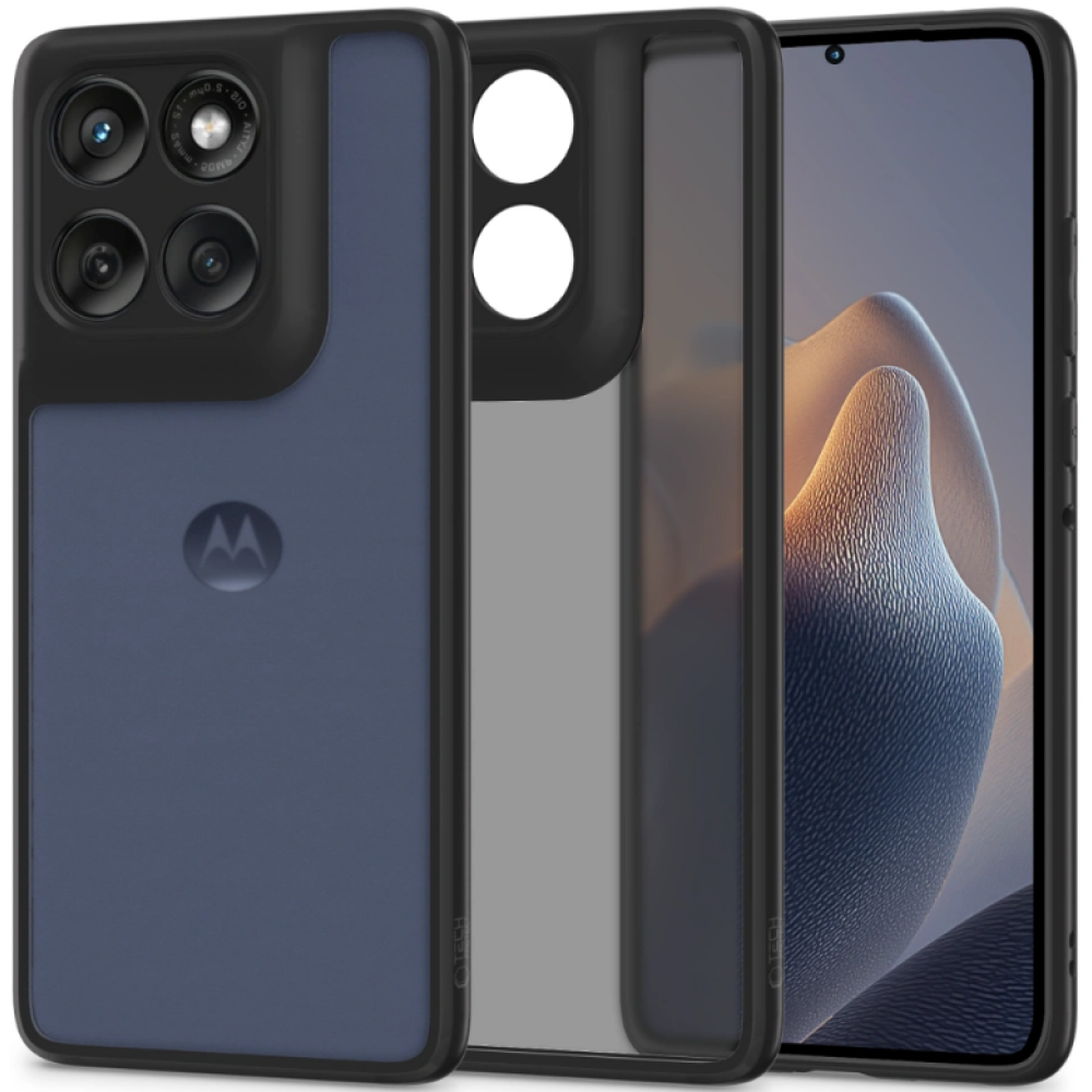 Θήκη Motorola Edge 60 / Edge 60 Fusion Tech-Protect MagMat Σκληρή Ημιδιάφανη - Matte Black (5906302363858)