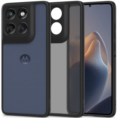 Θήκη Motorola Edge 60 / Edge 60 Fusion Tech-Protect MagMat Σκληρή Ημιδιάφανη - Matte Black (5906302363858)