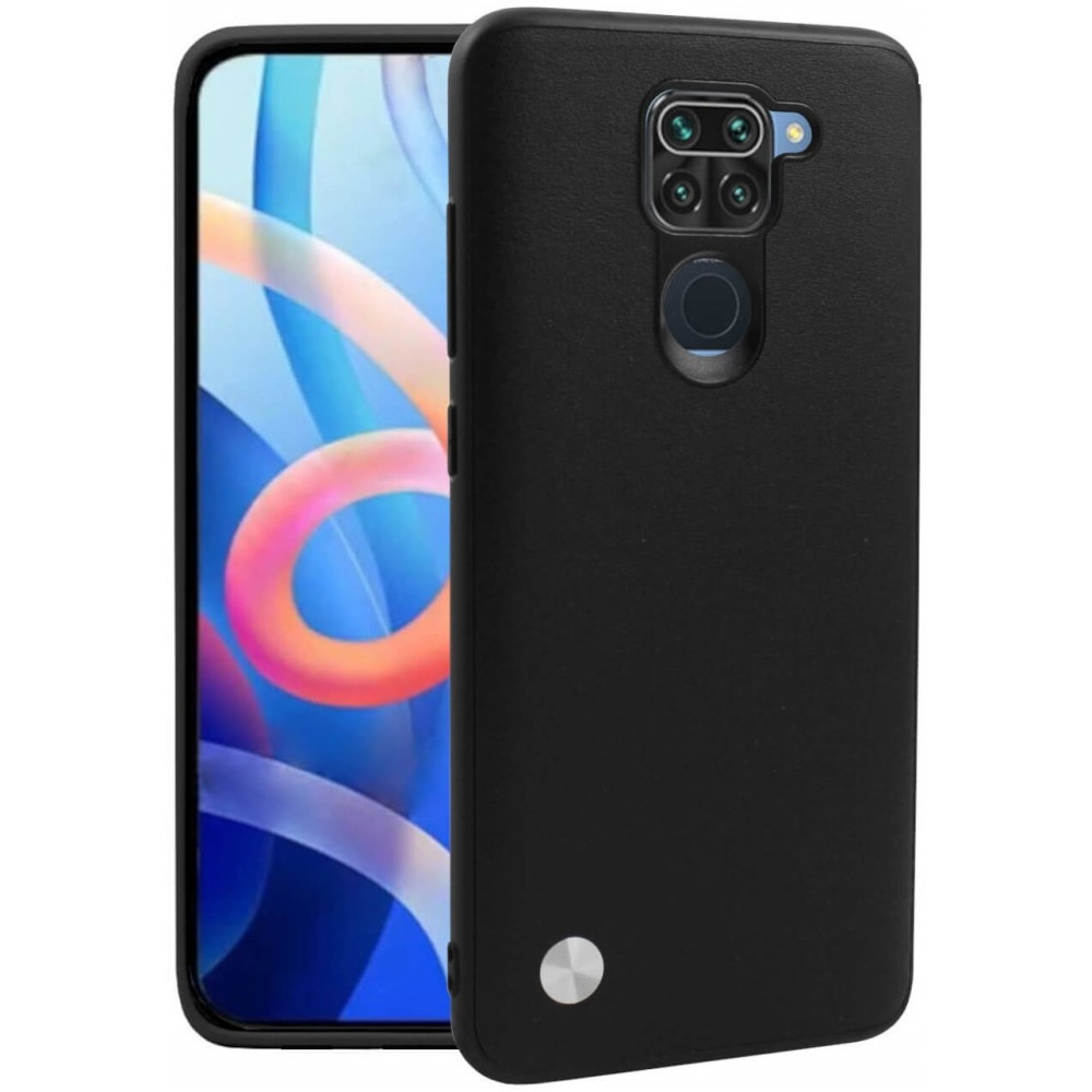 Θήκη Xiaomi Redmi Note 9 Bodycell Vegan Cover Σκληρή - Black (5206015078170)
