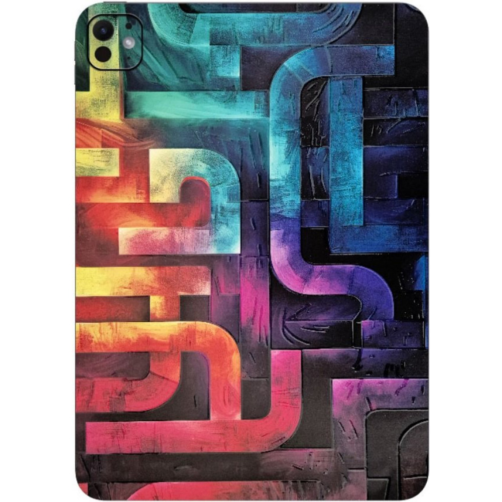 Αυτοκόλλητο Skin Προστασίας Πλάτης iPad (A16) 11th Gen. 2025 11" Gams Premium Vinyl Skin Back Plate - Labyrinth (GAMS-VNL-SKIN-LAB-001-073)