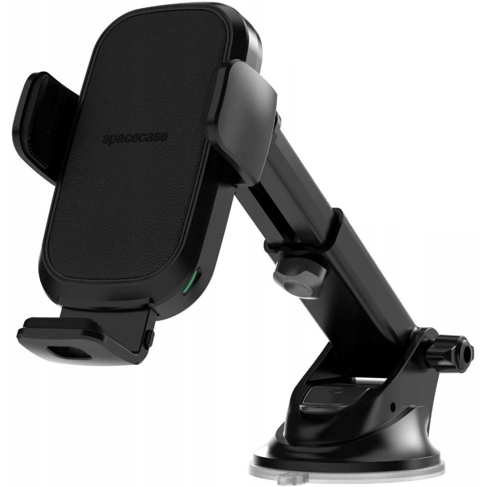Βάση Κινητών Αυτοκινήτου Spacecase WM7B για Ταμπλό / Παρμπρίζ με Ασύρματη Φόρτιση Qi 15W - Black (5905719119010)