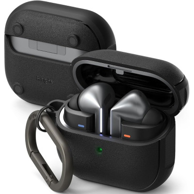 Θήκη Samsung Galaxy Buds 3 / 3 Pro Ringke Onyx Magnetic με MagSafe - Black (8809961787928)