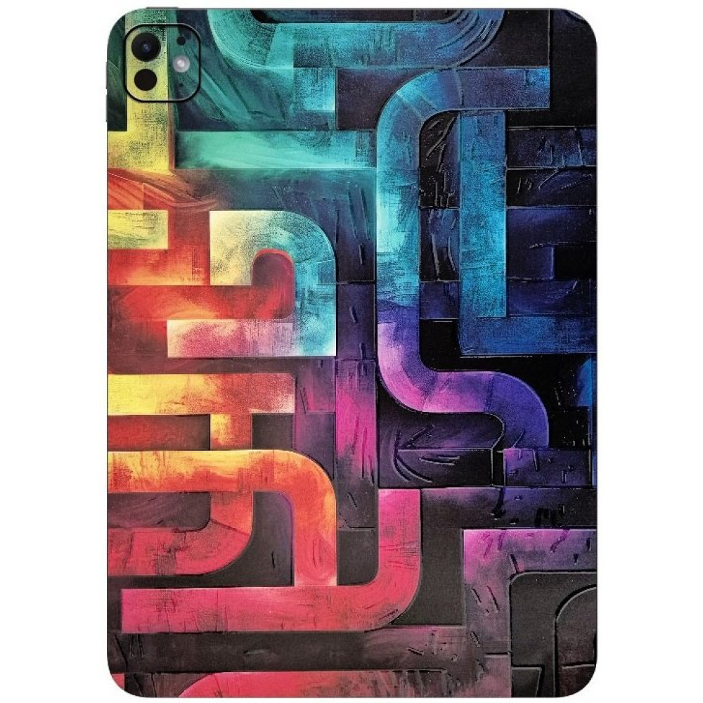 Αυτοκόλλητο Skin Προστασίας Πλάτης iPad Mini 7 2024 Gams Premium Vinyl Skin Back Plate - Labyrinth (GAMS-VNL-SKIN-LAB-001-064)