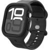 Θήκη Apple Watch 11 / 10 42mm Spigen Vault Pro Unibody από Premium TPU - Matte Black (ACS09390)