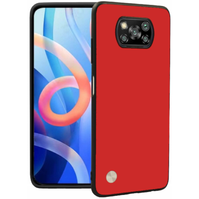 Θήκη Xiaomi Poco X3 / X3 Pro / X3 NFC Bodycell Vegan Cover Σκληρή - Red (5206015078408)