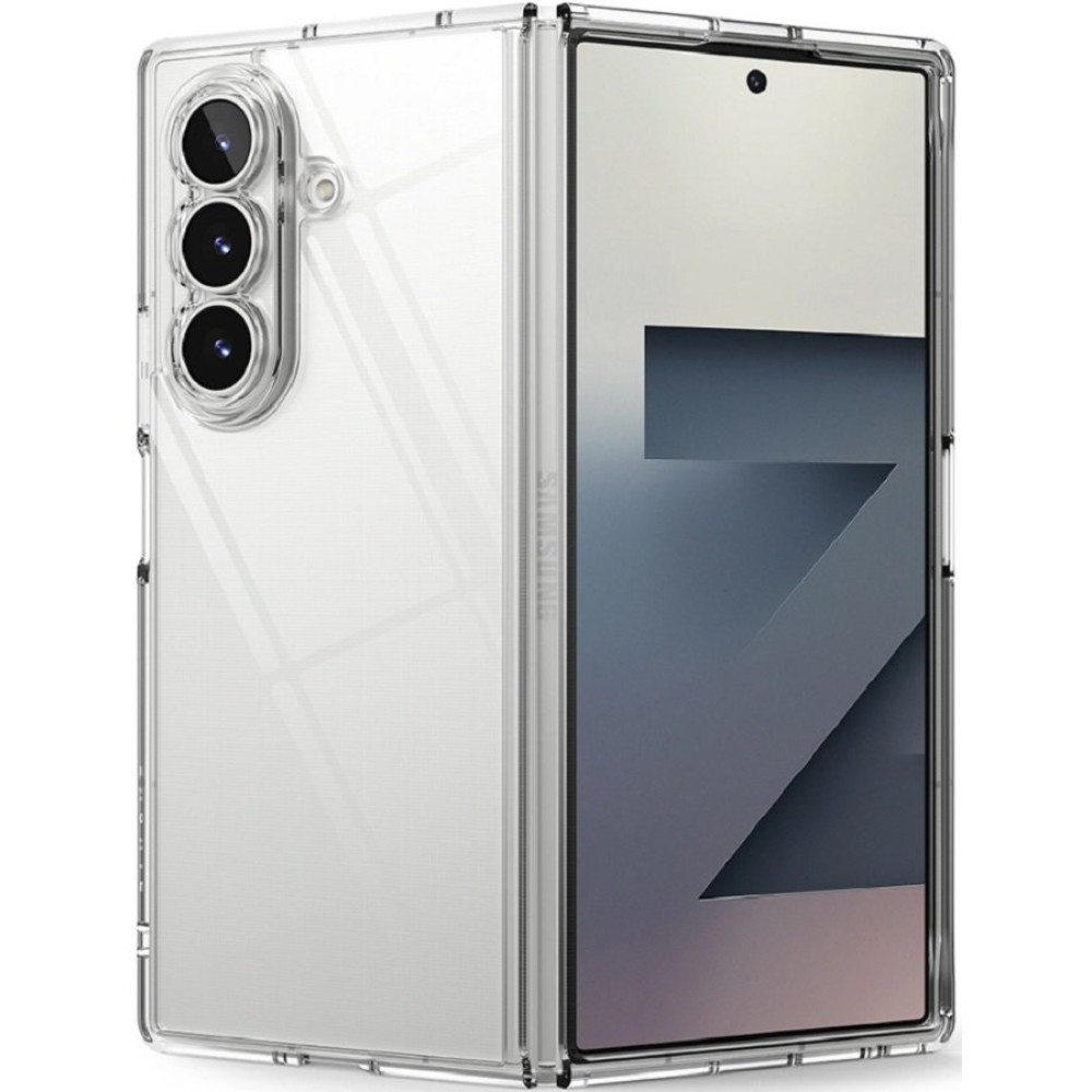 Θήκη Samsung Galaxy Z Fold7 Ringke Fusion Σκληρή Ανθεκτική Διάφανη με TPU Bumper - Clear (8800293855255)