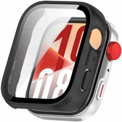 Θήκη Huawei Watch Fit 4 Tech-Protect Defense με Tempered Glass - Black (5906302368556)