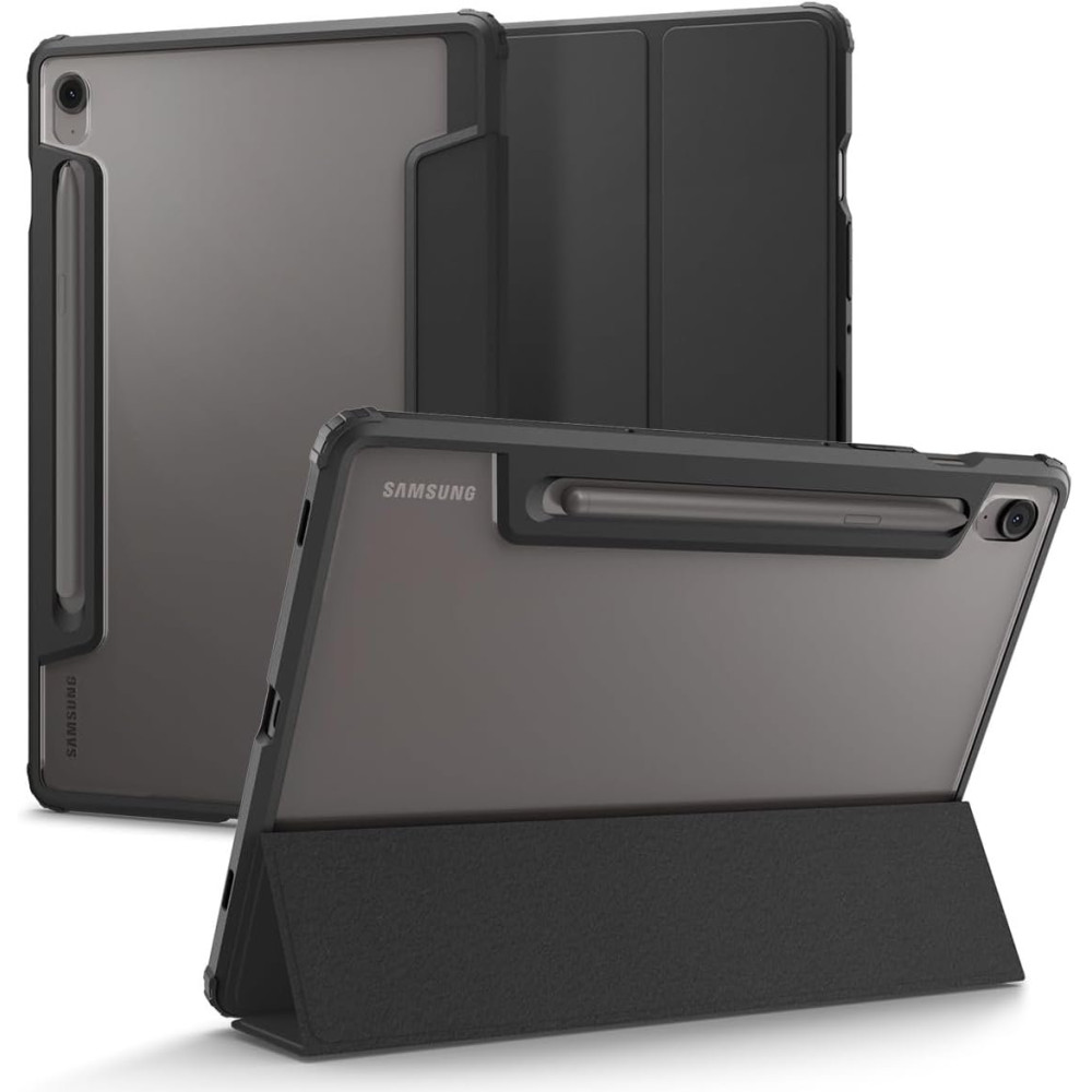 Θήκη Samsung Galaxy Tab S10 Lite 10.9" / S10 FE 10.9" / S9 FE 10.9" / S9 11" Spigen Ultra Hybrid Pro με Υποδοχή για Γραφίδα - Black (ACS09498)