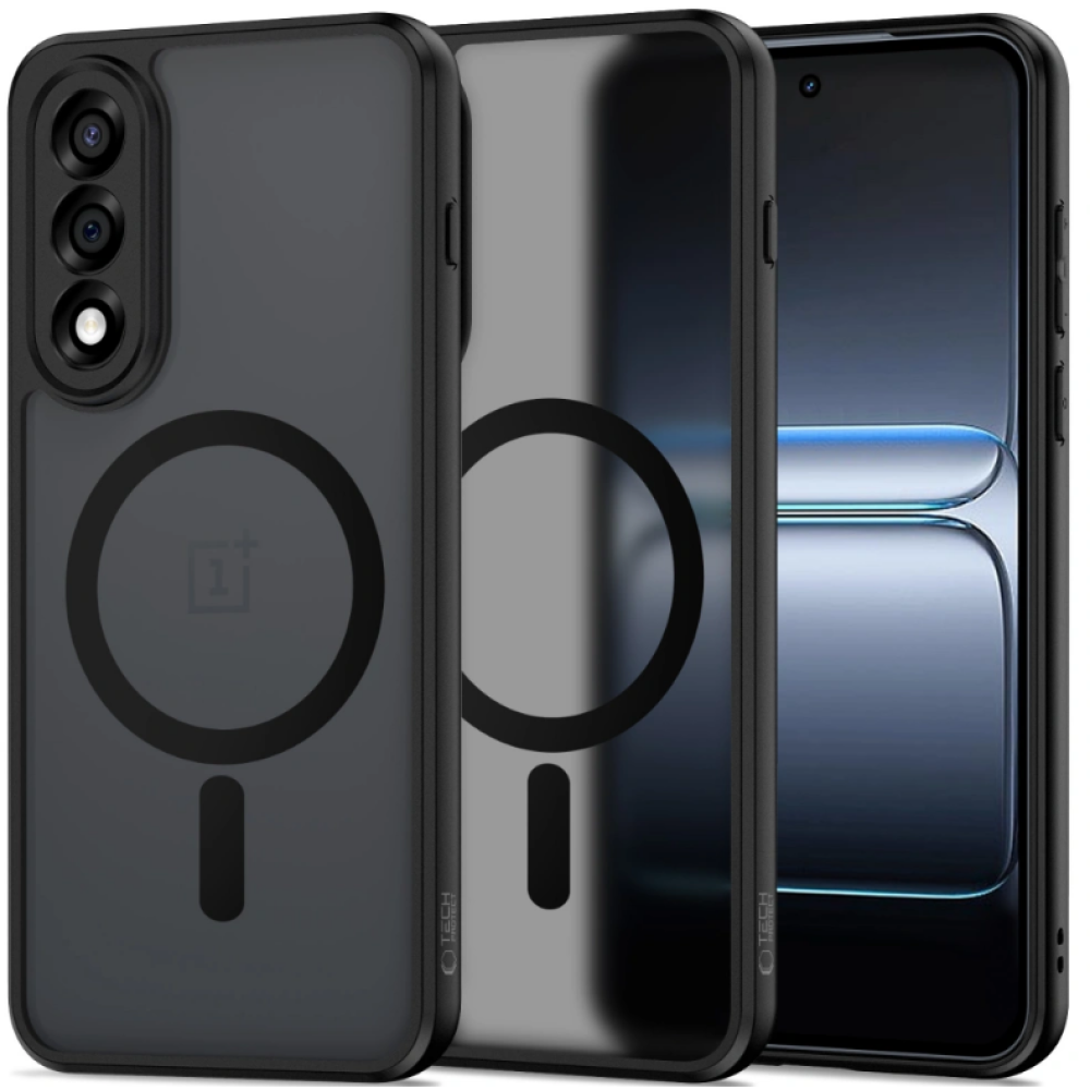 Θήκη OnePlus Nord 5 Tech-Protect MagMat Σκληρή Ημιδιάφανη με MagSafe - Matte Black (5906302330843)