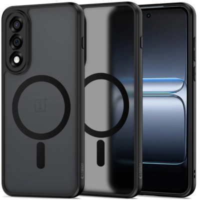 Θήκη OnePlus Nord 5 Tech-Protect MagMat Σκληρή Ημιδιάφανη με MagSafe - Matte Black (5906302330843)