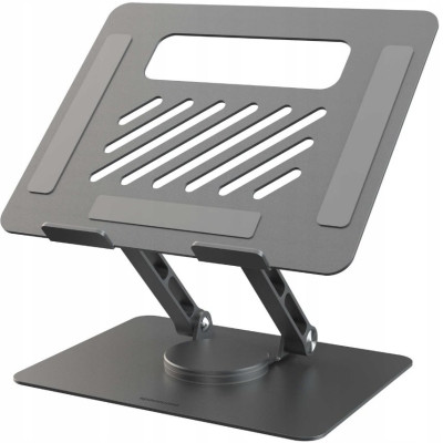 Βάση Στήριξης Spacecase Laptop Aluminium Stand 360 για Tablet / Laptop 11" έως 17" από Αλουμίνιο - Gray (5905719117122)