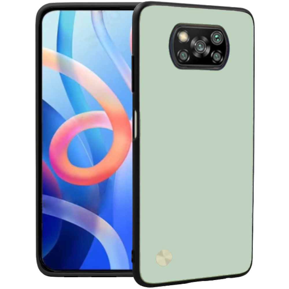 Θήκη Xiaomi Poco X3 / X3 Pro / X3 NFC Bodycell Vegan Cover Σκληρή - Light Green (5206015078392)