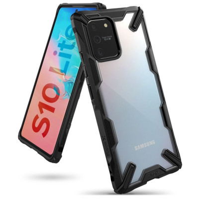Ringke Fusion X Θήκη Σιλικόνης Samsung Galaxy S10 Lite - Black (63192)