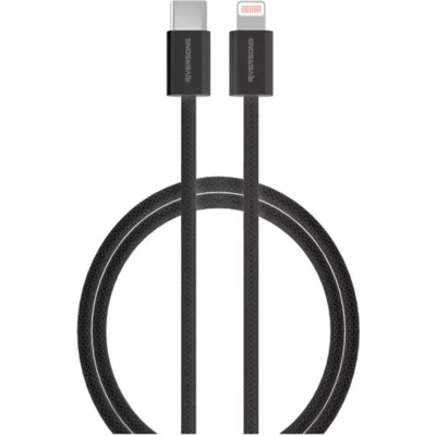 Καλώδιο Riversong Lotus 10 Type-C σε Lightning για Φόρτιση & Μεταφορά Δεδομένων 100cm 27W - Black (CL53BL)