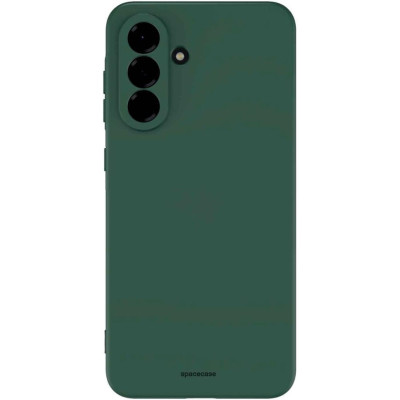Θήκη Samsung Galaxy A36 Spacecase Silicone Case Σιλικόνης - Dark Green (5905719117429)