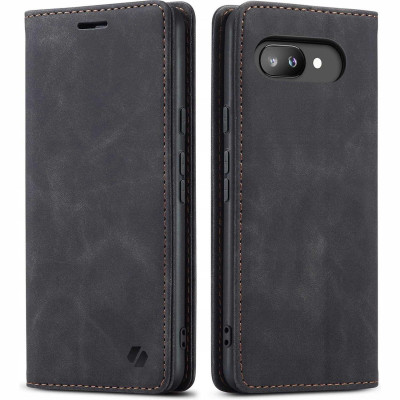 Θήκη Google Pixel 9a Spacecase Wallet Πορτοφόλι - Black (5905719117368)