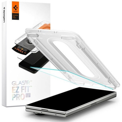 Tempered Glass Samsung Galaxy Z Fold7 Spigen GLAS.tR EZ Fit Pro HD Αντιχαρακτικό Γυαλί Προστασίας Εξωτερικής Οθόνης - Clear (AGL09580)
