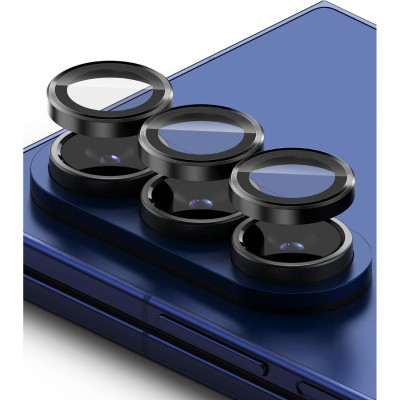 Tempered Glass Samsung Galaxy Z Fold7 Ringke Camera Lens Frame Glass Αντιχαρακτικό Γυαλί Προστασίας για Φακό Κάμερας 2 Τεμάχια - Black (8800293855484)