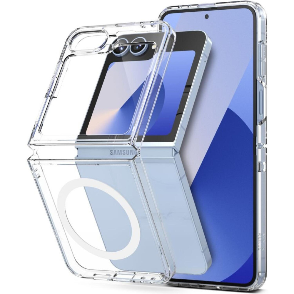 Θήκη Samsung Galaxy Z Flip7 FE / Z Flip6 Ringke Fusion Magnetic Ανθεκτική με MagSafe - Clear (8809961787034)