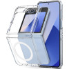 Θήκη Samsung Galaxy Z Flip7 FE / Z Flip6 Ringke Fusion Magnetic Ανθεκτική με MagSafe - Clear (8809961787034)