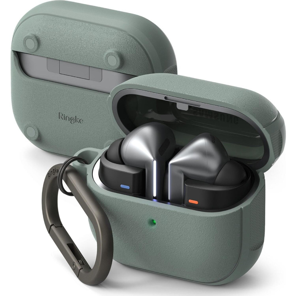 Θήκη Samsung Galaxy Buds 3 / 3 Pro Ringke Onyx Magnetic με MagSafe - Sage Green (8809961787959)