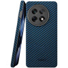 Θήκη OnePlus 13 Nekit Fiber Σκληρή με MagSafe Aramid Fiber 1mm 1500D Kevlar - Blue (8719246469794)
