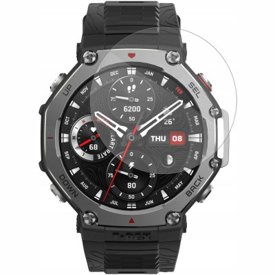 Tempered Glass Amazfit T-Rex 3 Spacecase Smartwatch Glass 2.5D Αντιχαρακτικό Γυαλί Προστασίας Οθόνης - Clear (5905719114008)