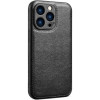 Θήκη iPhone 13 Pro Bodycell Prestige Backcover με Πλαίσιο Κάμερας - Black (5206015068157)