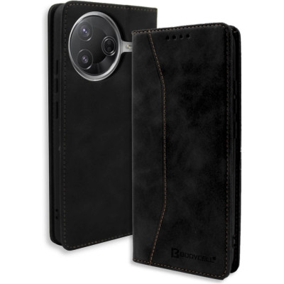 Θήκη Xiaomi Poco F7 Pro Bodycell Book Case Πορτοφόλι - Black (5206015082269)
