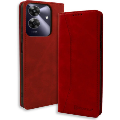 Θήκη Realme Note 60 Bodycell Book Case Πορτοφόλι - Red (5206015082078)