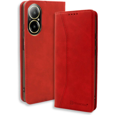 Θήκη Realme C67 4G Bodycell Book Case Πορτοφόλι - Red (5206015082016)