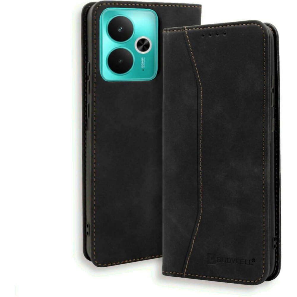 Θήκη Realme 14T 5G Bodycell Book Case Πορτοφόλι - Black (5206015081965)