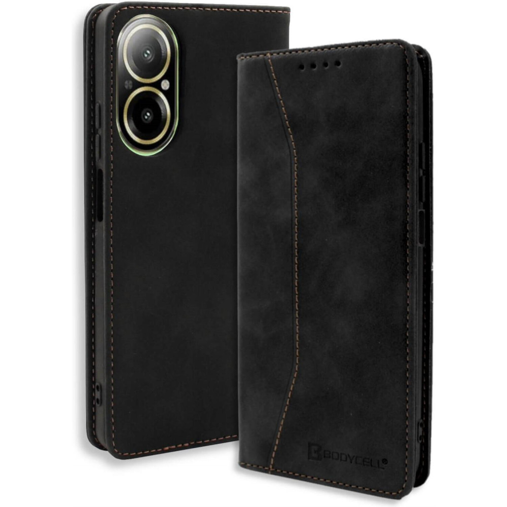 Θήκη Realme C67 4G Bodycell Book Case Πορτοφόλι - Black (5206015081996)