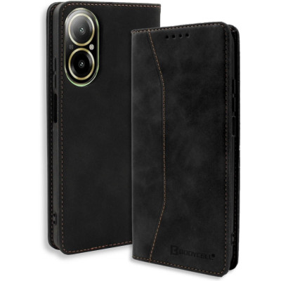 Θήκη Realme C67 4G Bodycell Book Case Πορτοφόλι - Black (5206015081996)