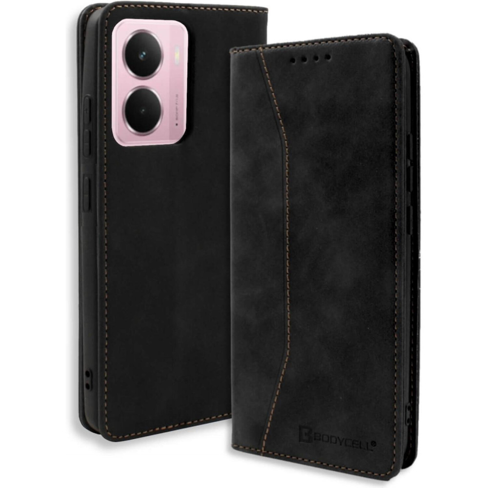 Θήκη Realme P3 Bodycell Book Case Πορτοφόλι - Black (5206015082085)