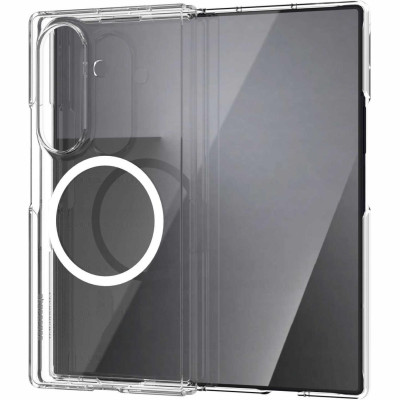 Θήκη Samsung Galaxy Z Fold7 Spacecase Crystal MagCase Διάφανη Σκληρή με MagSafe 2mm - Clear (5905719129514)