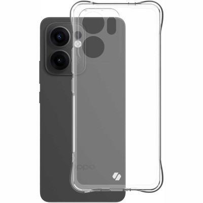 Θήκη Oppo Reno13 F 5G / FS 5G Spacecase Anti-Shock Διάφανη Σιλικόνης 1mm - Clear (5905719118877)