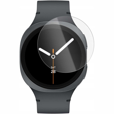 Tempered Glass Samsung Galaxy Watch 8 40mm Spacecase Smartwatch Glass 2.5D Αντιχαρακτικό Γυαλί Προστασίας Οθόνης - Clear (5905719129415)