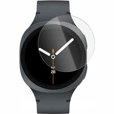Tempered Glass Samsung Galaxy Watch 8 44mm Spacecase Smartwatch Glass 2.5D Αντιχαρακτικό Γυαλί Προστασίας Οθόνης - Clear (5905719129422)