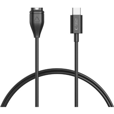 Φορτιστής Garmin Watch Tech-Protect MC04 Ultraboost Καλώδιο Type-C 100cm 2.5W - Black (5906302318483)