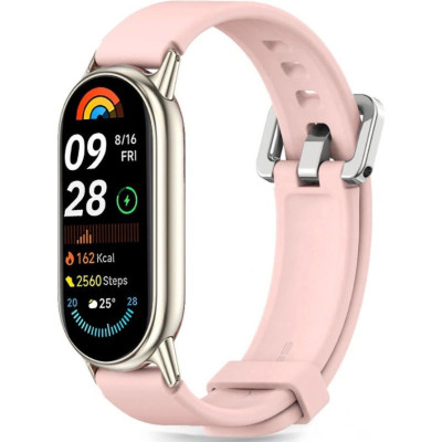 Λουράκι Xiaomi Smart Band 10 / 10 NFC / 9 / 9 NFC / 8 / 8 NFC Tech-Protect Iconband Classic Σιλικόνης - Baby Pink (5906302331383)