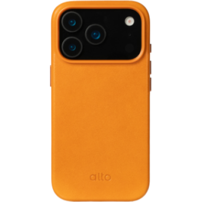 Θήκη iPhone 17 Pro Alto Clop Premium Leather Magnetic Case Ανθεκτική Δερμάτινη με MagSafe - Caramel Brown (4711548391593)