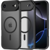 Θήκη iPhone Air Tech-Protect BasicMag Σκληρή Ημιδιάφανη με MagSafe & Πλαίσιο Κάμερας - Matte Black (5906302319824)