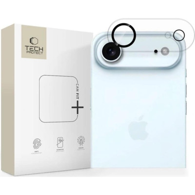 Tempered Glass iPhone Air Tech-Protect Cam Fit+ Αντιχαρακτικό Γυαλί Προστασίας για Φακό Κάμερας - Clear (5906302319091)