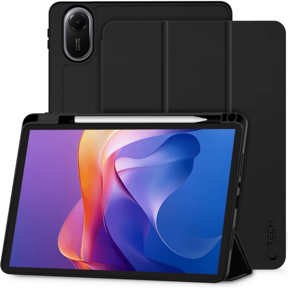 Θήκη Xiaomi Redmi Pad 2 11" Tech-Protect SC Pen Smartcase Flip με Υποδοχή για Γραφίδα - Black (5906302318698)