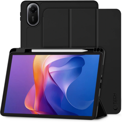 Θήκη Xiaomi Redmi Pad 2 11" Tech-Protect SC Pen Smartcase Flip με Υποδοχή για Γραφίδα - Black (5906302318698)