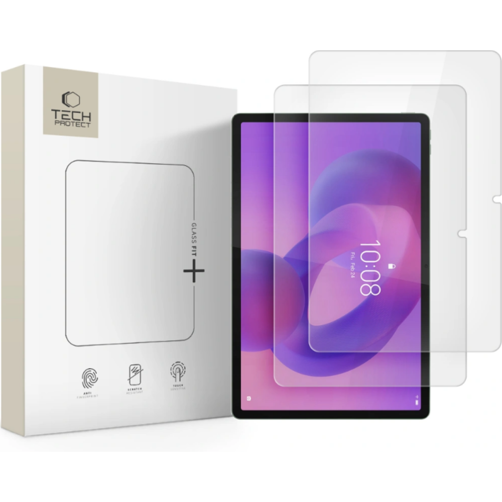 Tempered Glass Lenovo Idea Tab 11" TB-336 Tech-Protect Glass Fit+ Αντιχαρακτικό Γυαλί Προστασίας Οθόνης 2 Τεμάχια - Clear (5906302331918)