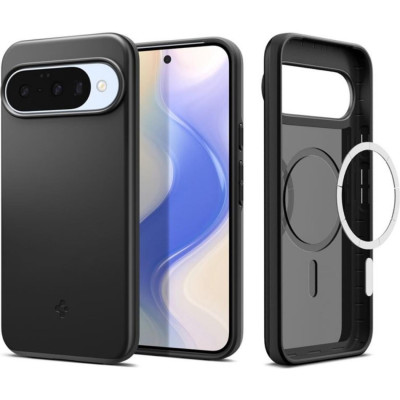 Θήκη Google Pixel 10 / 10 Pro Spigen Thin Fit MagFit Σκληρή με MagSafe Qi2 - Black (ACS09699)